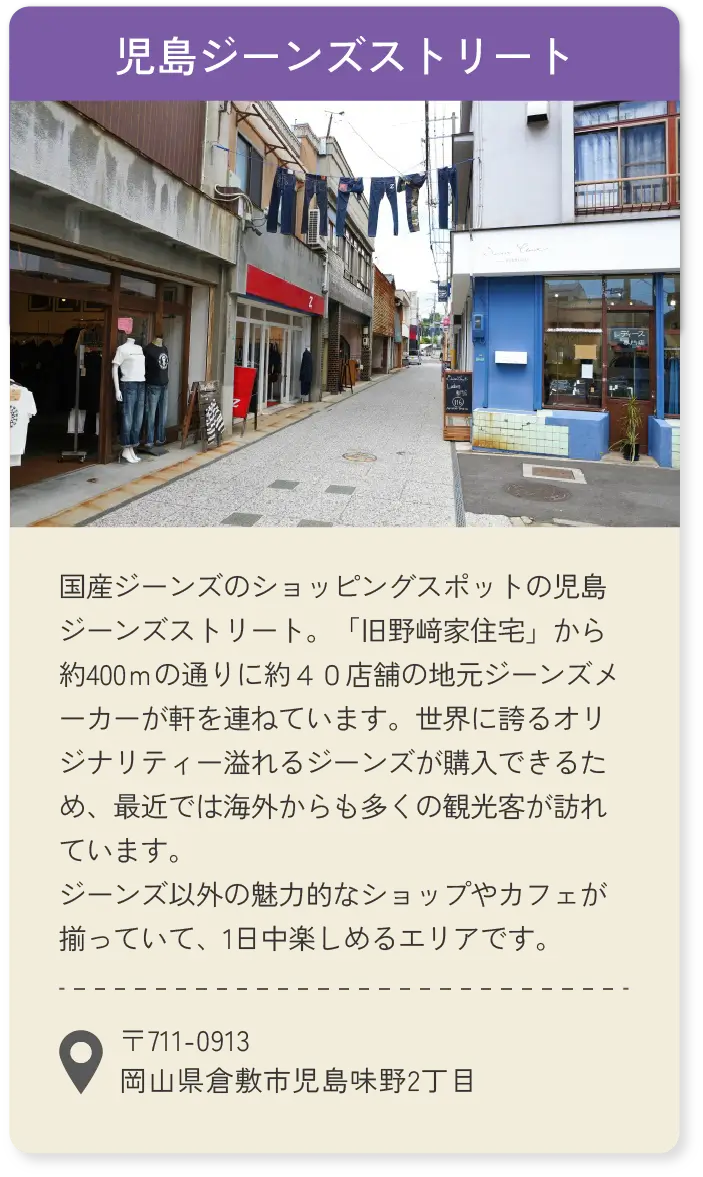 児島ジーンズストリート